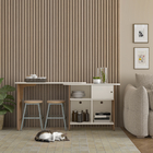 Escrivaninha 118,5x45cm Cinamomo com Off White MDP Artely