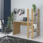 Escrivaninha 120cm Com Estante Lateral Multimóveis Cr25207