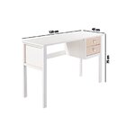 Escrivaninha 120cm Infantil Club House Wood Com 2 Gavetas Mad