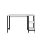 Escrivaninha 120cm Iron Com 2 Prateleiras Espresso Móveis Bra