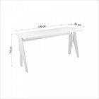 Escrivaninha 120cm Magnólia  Madeira