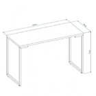 Escrivaninha 120cm Porto Espresso Móveis