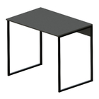 Escrivaninha 120x60cm Preto Aço e MDP Industrial Multivisão