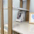 Escrivaninha 120x63cm Off White com Carvalho MDP Artely