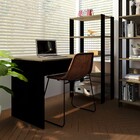 Escrivaninha 120x63cm Pinho com Preto MDP Artely