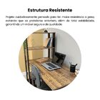 Escrivaninha 120x63cm Pinho com Preto MDP Artely