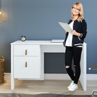 Escrivaninha 122cm 1 Porta 1 Gaveta Valência Móveis Lopas Bra