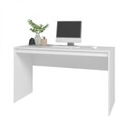 Escrivaninha 135cm Office Brv Móveis Branca