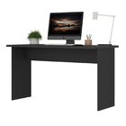 Escrivaninha 136cm Hecol Móveis Onix Tx/onix Tx