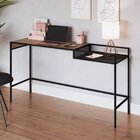 Escrivaninha 140cm Aço Expandido Industrial York Artesano Ver