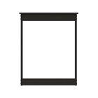 Escrivaninha 150x60cm Preto Aço e MDP Industrial Multivisão