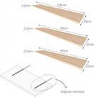 Escrivaninha 190cm Com Nichos E 3 Prateleiras  Geneve