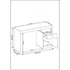 Escrivaninha 1 Gaveta 1 Porta Manuela Espresso Móveis Branca