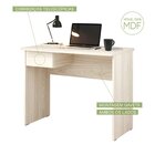 Escrivaninha 1 Gaveta 96cm Mdf Attuale Vanilla