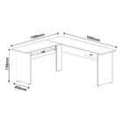 Escrivaninha 1 Gaveta Cannes Cedro - Artely