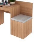 Escrivaninha 1 Gaveta Com Puff Lateral 107,3x46,5cm Me4168  A