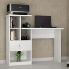 Escrivaninha 1 Gaveta E Nichos Connect Benetil Moveis Branco