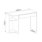 Escrivaninha 1 Gaveta Pixel Móveis Castro