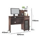 Escrivaninha 1 Gaveta Studio New Toque Bp Lukaliam Móveis Noce