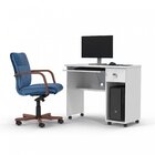 Escrivaninha 1 Gaveta Vicenza Lukaliam Móveis Branco Brilho