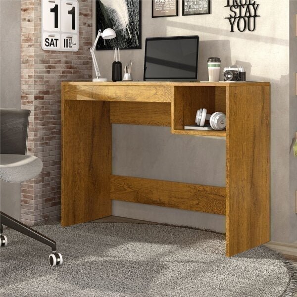 Escrivaninha 1 Nicho Bromélia Yescasa Nobre Soft