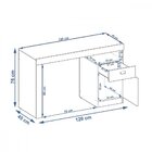 Escrivaninha 1 Porta 1 Gaveta Melissa Permobili