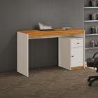 Escrivaninha 1 Porta 1 Gaveta - Sevilha-off White - Mavau Móv