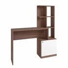 Escrivaninha 1 Porta Castanho/branco Mdp 15mm