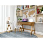 Escrivaninha 2 Gavetas 110cm Pés Em Old Nature Nature