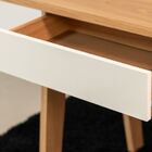 Escrivaninha 2 Gavetas 139cm Home Office Workflow Móvel Na Ca