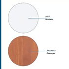 Escrivaninha 2 Gavetas 1 Nicho Ring Artemobili Branco/garapa