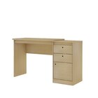 Escrivaninha 2 Gavetas 1 Porta Guaili Yescasa Savana/branco