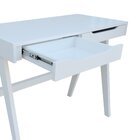 Escrivaninha 2 Gavetas Bella Branco