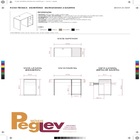 Escrivaninha 2 Gavetas Carvalho