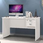 Escrivaninha 2 Gavetas Com Chave 1,20 Taurus Off White