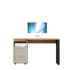 Escrivaninha 2 Gavetas Design 1.4 Pé Em Mdf Linea Brasil