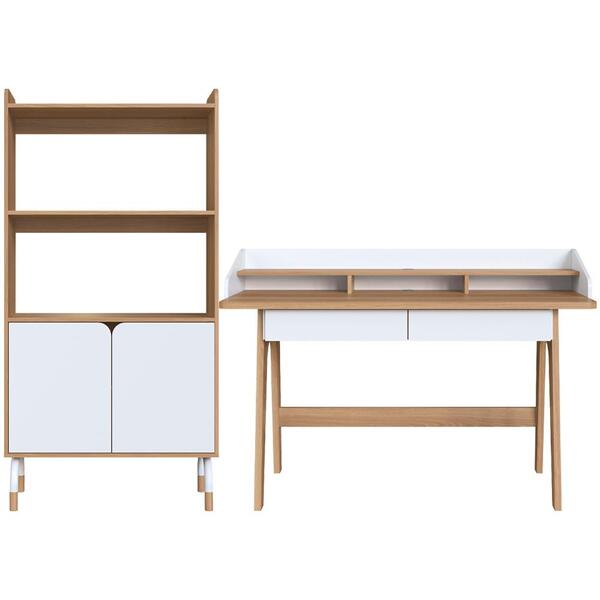 Escrivaninha 2 Gavetas E Armario 27999x27996 Artesano