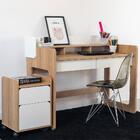 Escrivaninha 2 Gavetas E Gaveteiro 28000x27998 Artesano