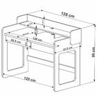 Escrivaninha 2 Gavetas E Gaveteiro 28000x27998 Artesano
