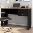 Escrivaninha 2 Gavetas Intelectual 25 Mm Cinamomo / Preto