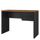 Escrivaninha 2 Gavetas Intelectual 25 Mm Cinamomo / Preto