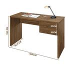 Escrivaninha 2 Gavetas Intelectual Zanzini