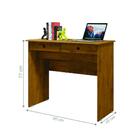 Escrivaninha 2 Gavetas Netuno Freijo