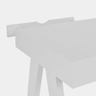 Escrivaninha 2 Gavetas Olivia - Branco