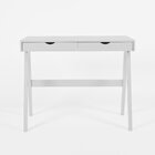Escrivaninha 2 Gavetas Olivia - Branco