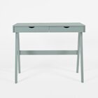 Escrivaninha 2 Gavetas Olivia - Verde Oliva