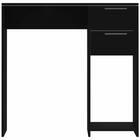 Escrivaninha 2 Gavetas Preto