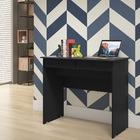 Escrivaninha 2 Gavetas Preto – Ej Móveis