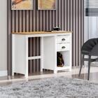 Escrivaninha 2 Gavetas Topazio Branco/carvalho