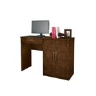 Escrivaninha 2 Portas 1 Gaveta Link Benetil Móveis Avela Ipê